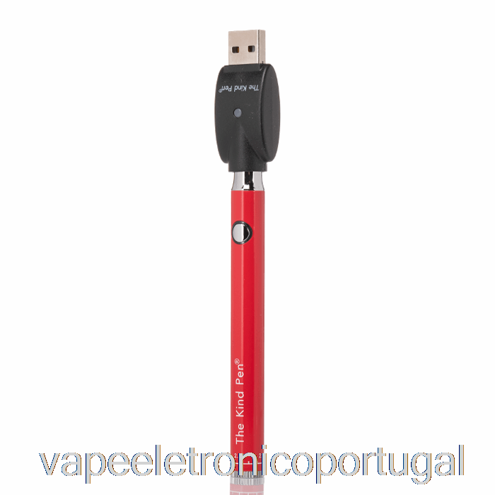 Vape Eletrônico The Kind Pen Twist Vv 510 Bateria Vermelha